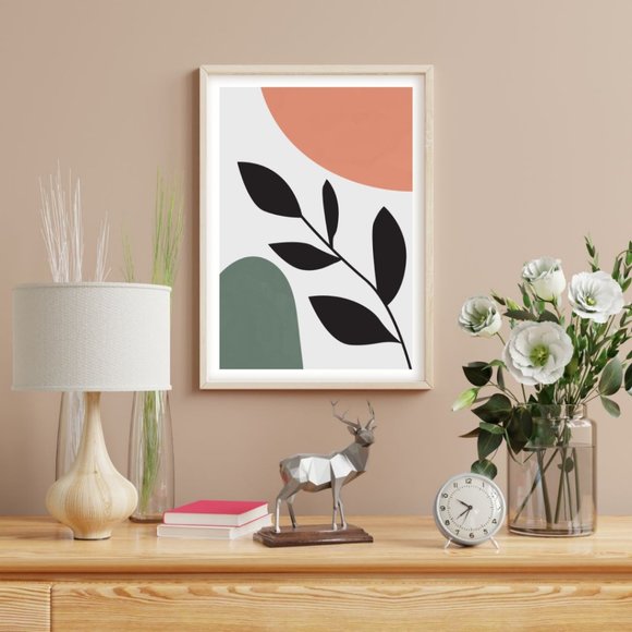 2/$35 Modern Minimalist Abstract Boho Wall Art Print Home Decor [No Frame] - Picture 2 of 6